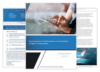 Communications Transformation Whitepaper Pages