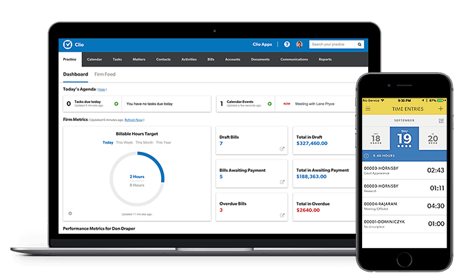 Vonage and Clio integration