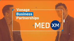 Vonage Business Partnership with MedXM