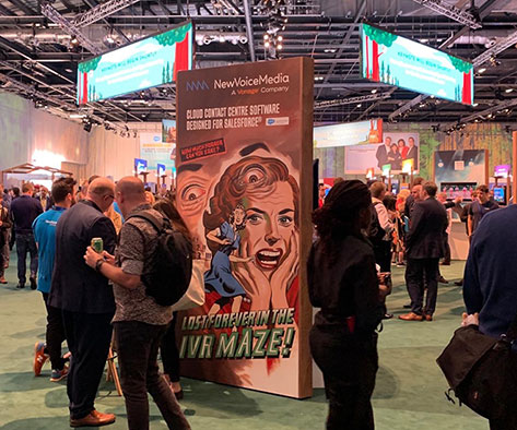 NewVoiceMedia customer meeting area