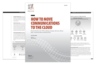 How to Move Communications to the Cloud